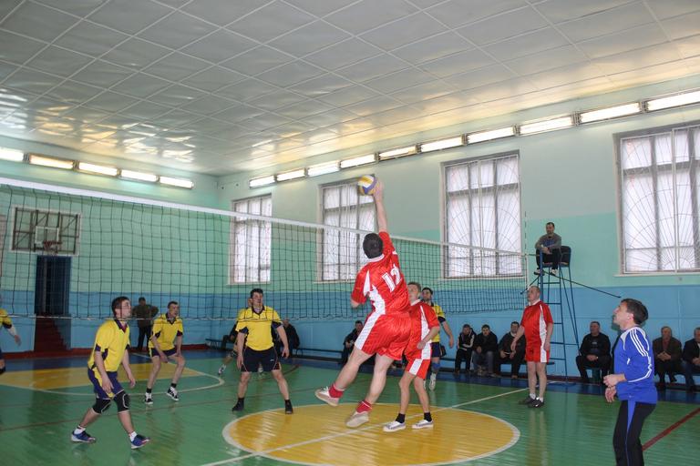 Волейбол, рабочая спартакиада