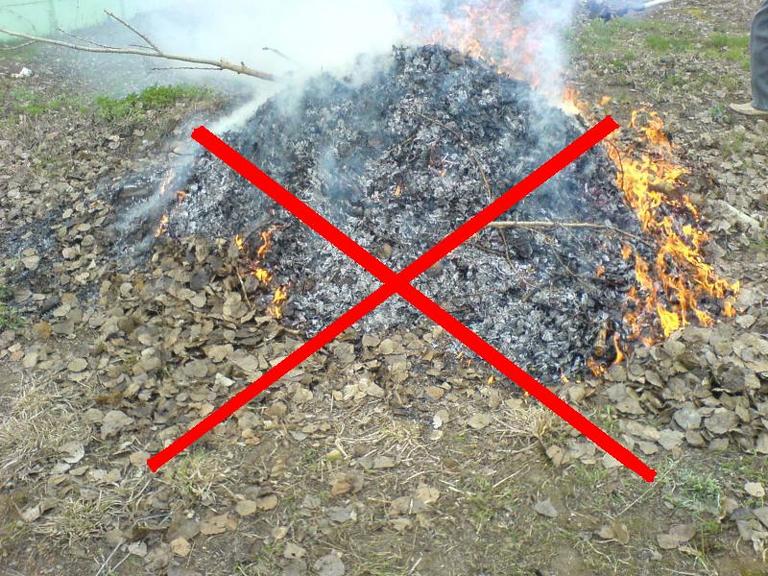 Спалювати сміття – заборонено!