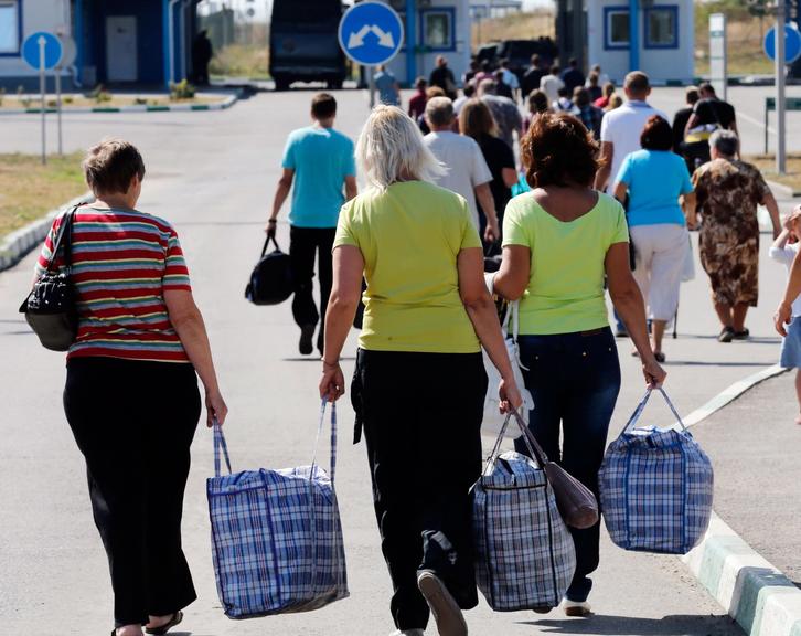 Количество переселенцев с восточных областей страны уменьшается