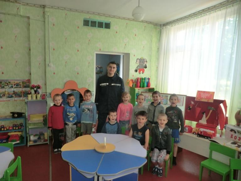 Рятувальники провели роз’яснювальний захід з вихованцями дитячого навчального закладу