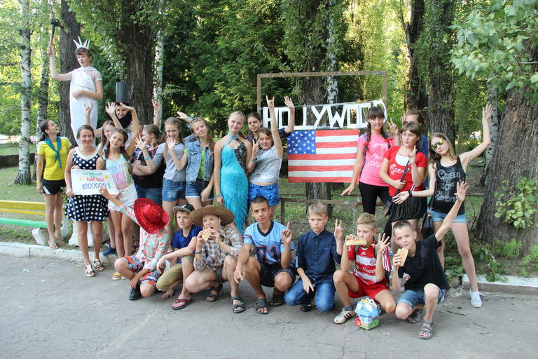 Орёл и Решка в детском лагере "Чайка"