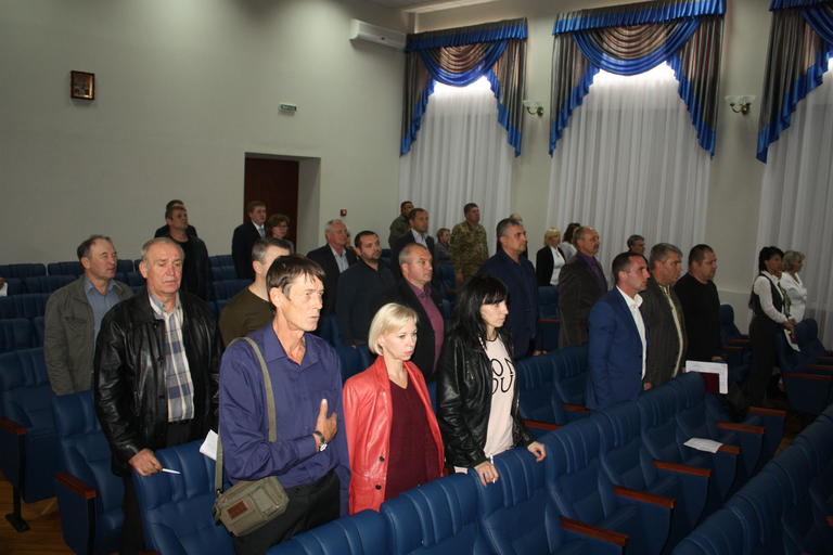 Воинам АТО присвоили звание Почетный гражданин Покрова