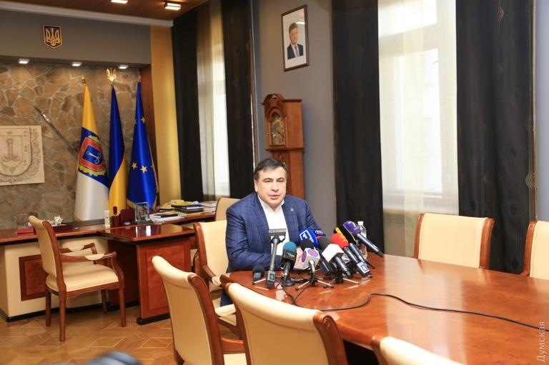 Саакашвили о мэре Одессы: Вор должен сидеть в тюрьме, а не в горсовете