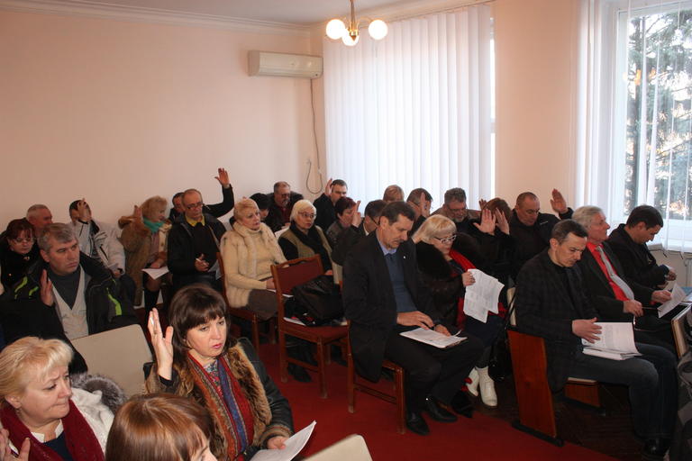 Прошло последнее в этом году заседание горсовета (+ВИДЕО)