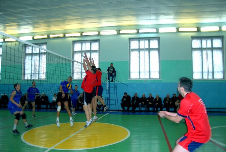 Волейбол. Матчевая встреча сборных Никополя и Орджоникидзевского ГОКа!