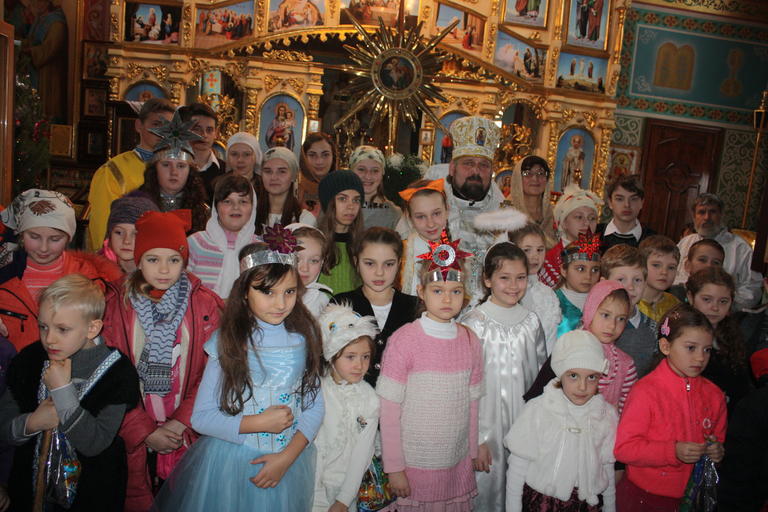 Рождественская сказка в храме Иоанна Златоуста (+ВИДЕО)