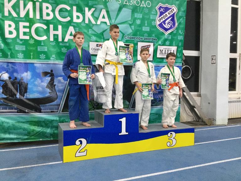 Наші дзюдоїсти серед найсильніших