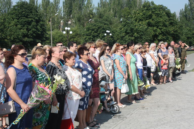 Митинг, посвященный Дню Конституции Украины (ФОТО, ВИДЕО)
