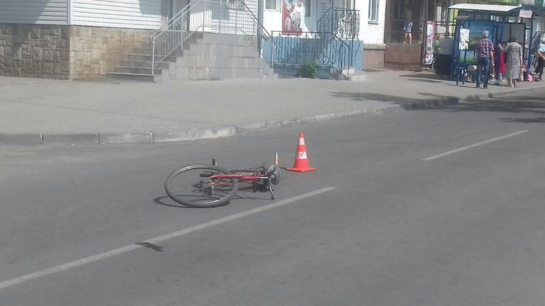 Пятница 13-е в Покрове началась с ДТП на Центральном рынке