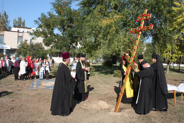 Зроблено ще один крок до будівництва нового храму (ФОТО, ВІДЕО)