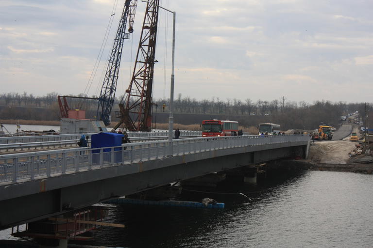 Состоялось открытие моста возле Алексеевки