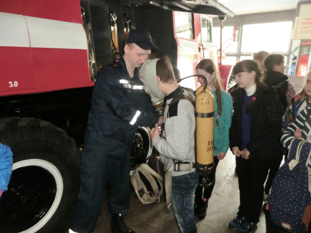 рятувальники провели екскурсію для школярів - изображение 7