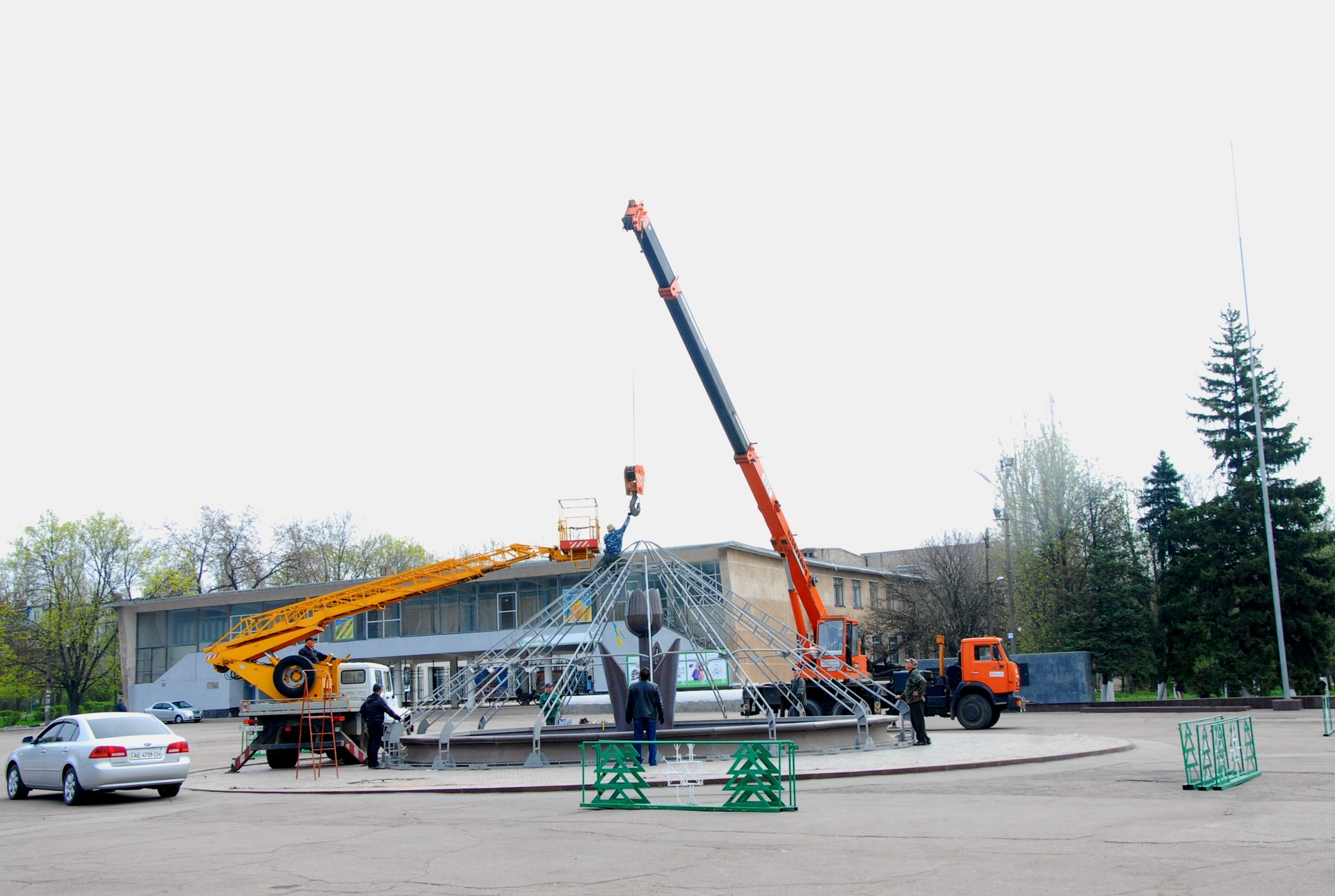 подготовка фонтана к запуску - изображение 1