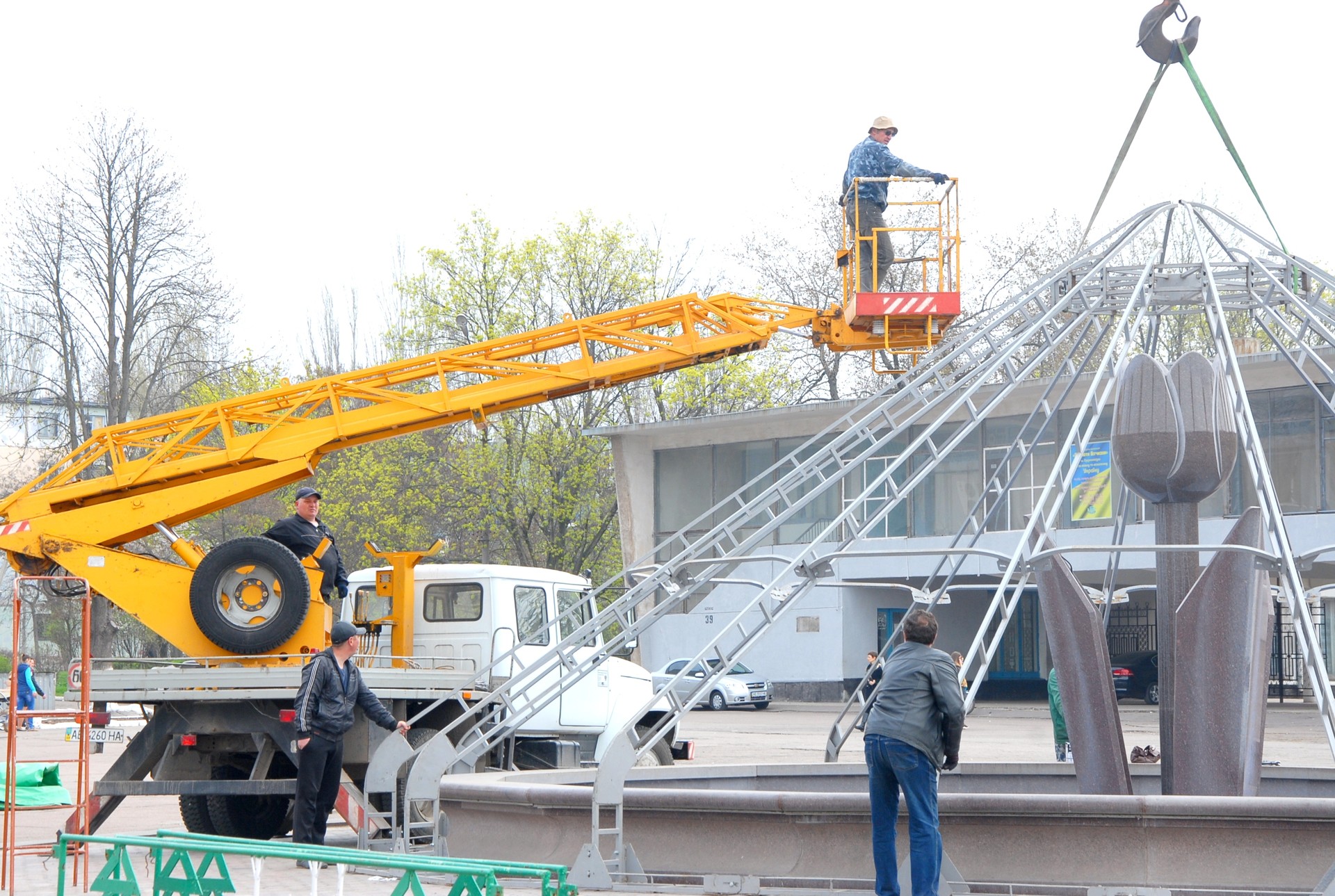 подготовка фонтана к запуску - изображение 7