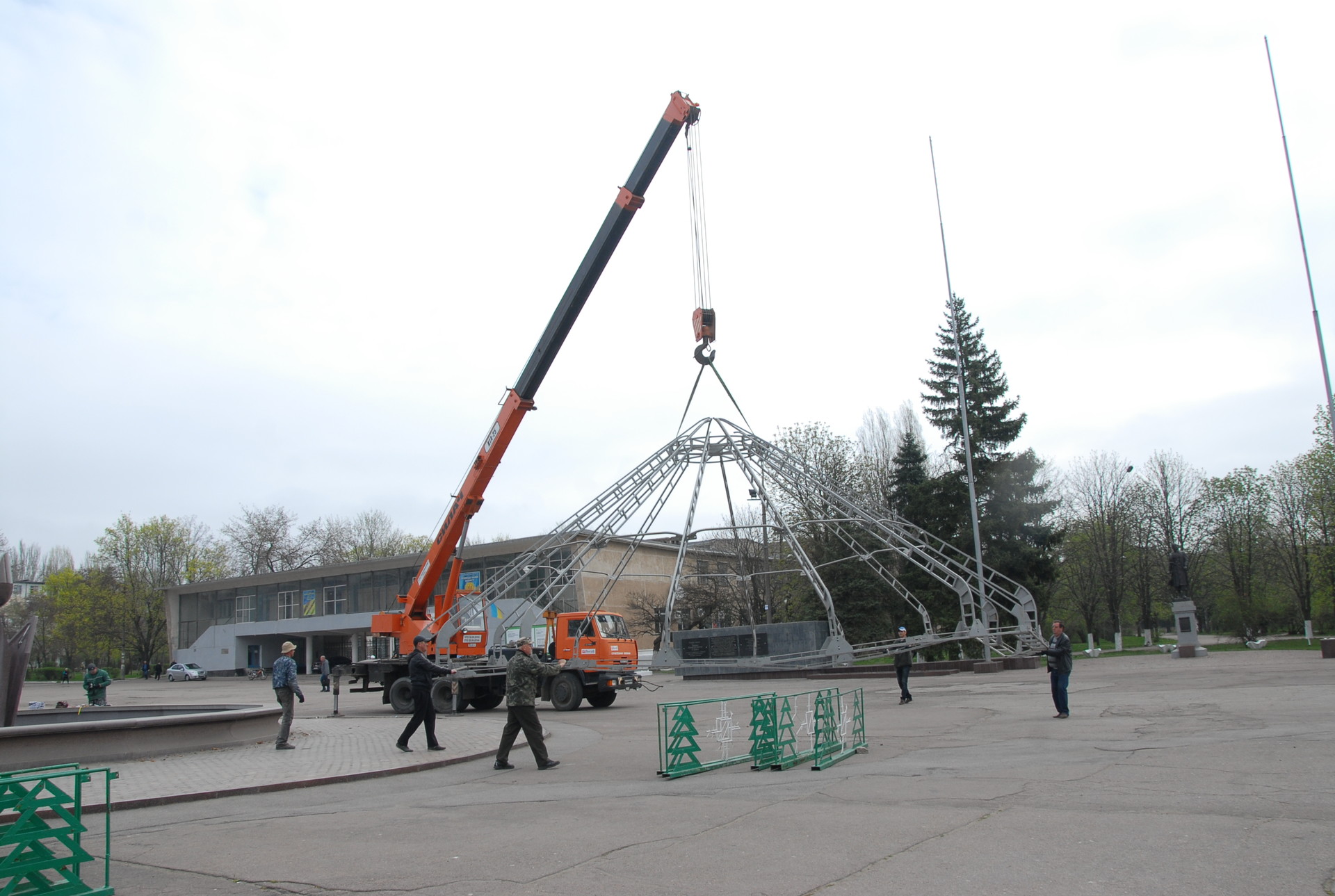 подготовка фонтана к запуску - изображение 4