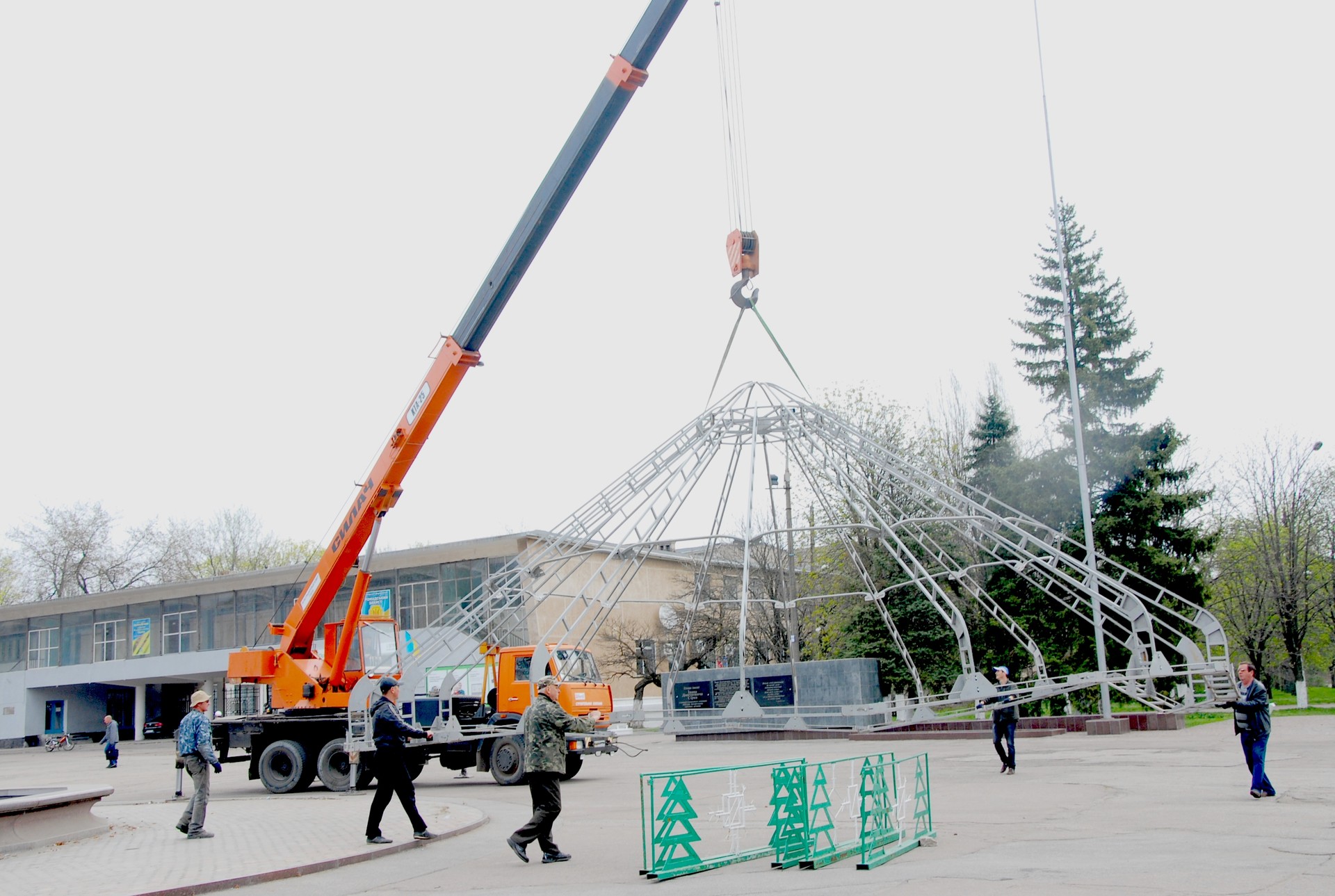 подготовка фонтана к запуску - изображение 3