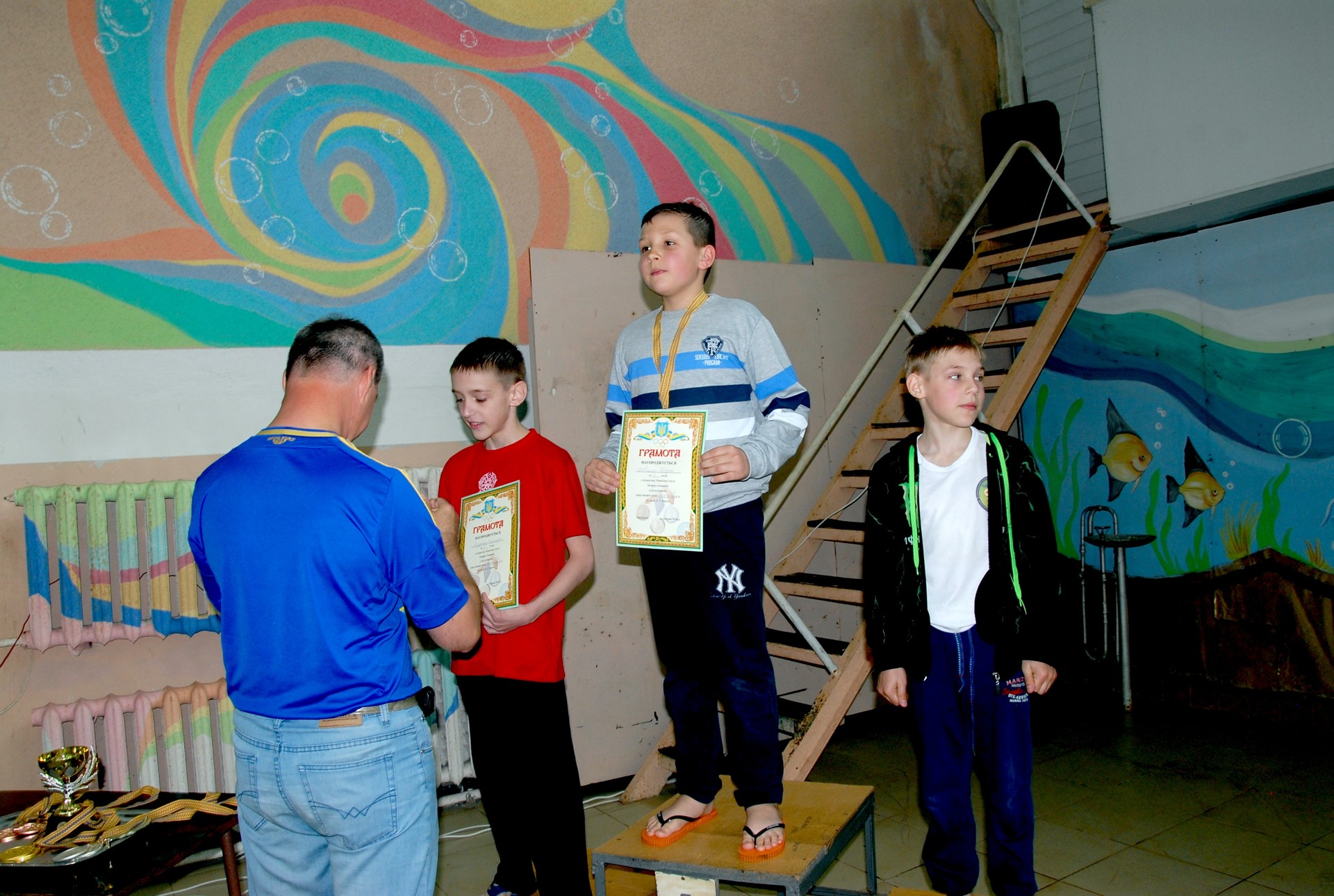 завершился открытый чемпионат города по плаванию в честь а.и.черепа (добавлено видео награждения пловцов) - изображение 4