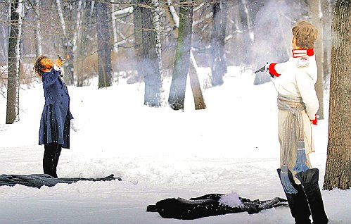 поэзия: стройная березка; дуэль - изображение 1 поэзия: стройная березка; дуэль - изображение 1