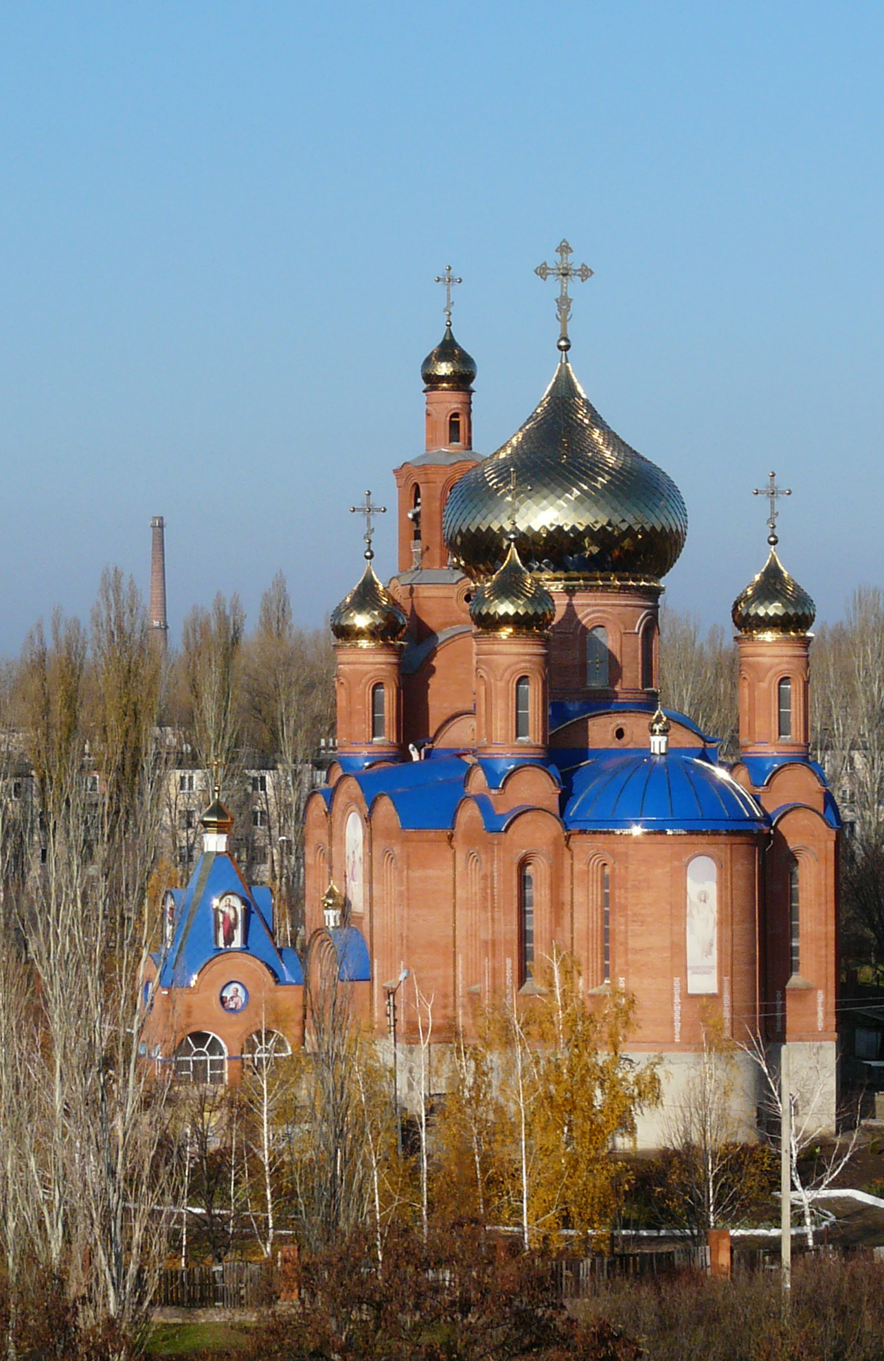 засияли все золотые купола и золотисто-синяя кровля храма святого иоанна богослова… - изображение 1 засияли все золотые купола и золотисто-синяя кровля храма святого иоанна богослова… - изображение 1