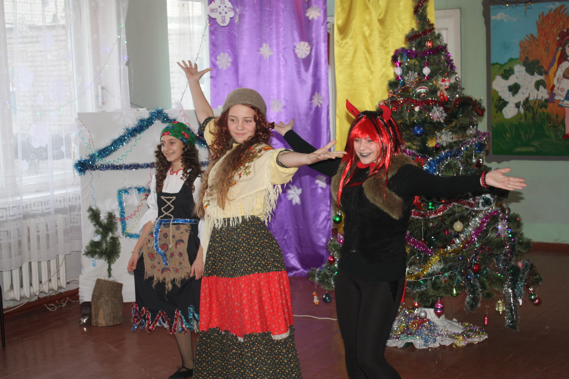 новогодний утренник в александровской школе - изображение 5