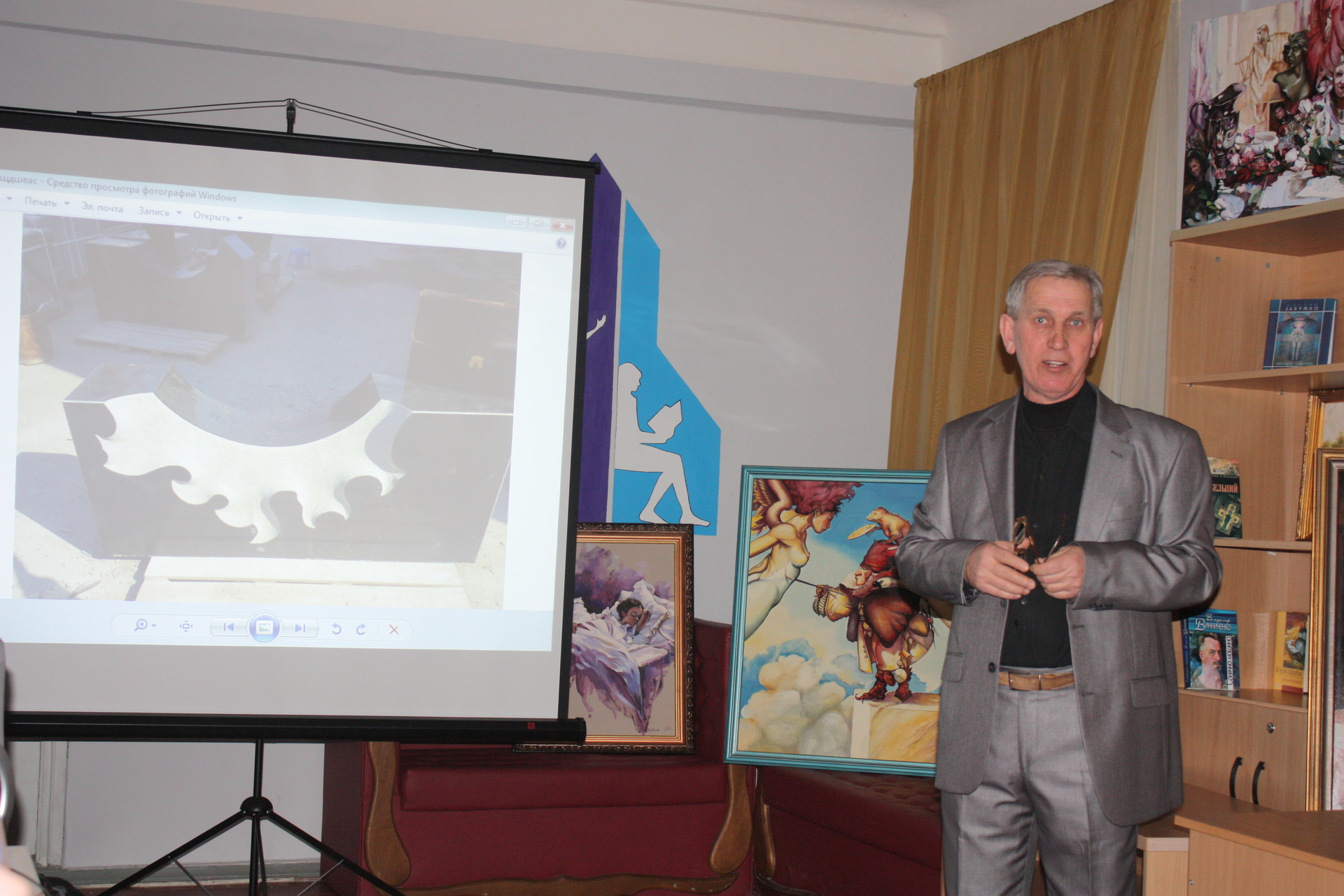 художник по призванию: творческая встреча с юрием петрухиным ( видео) - изображение 2