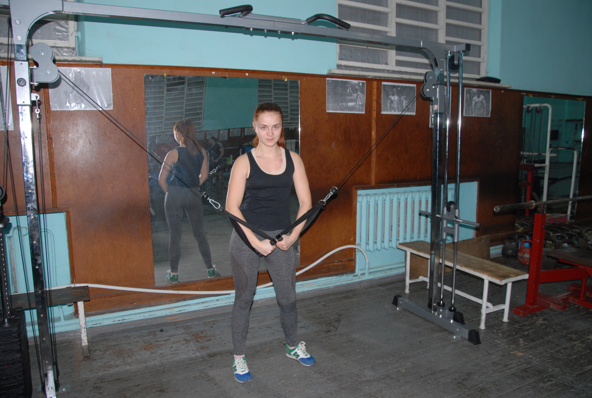 новый тренажер в атлетическом зале стадиона. подарок профсоюзного комитета - изображение 2 новый тренажер в атлетическом зале стадиона. подарок профсоюзного комитета - изображение 2