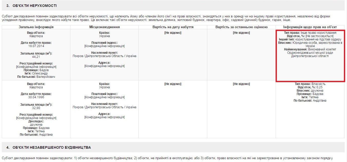 ничего своего: е-декларация прокурора бадова - изображение 1 ничего своего: е-декларация прокурора бадова - изображение 1