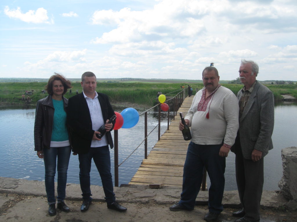 открытие пешеходного моста через базавлук - изображение 1