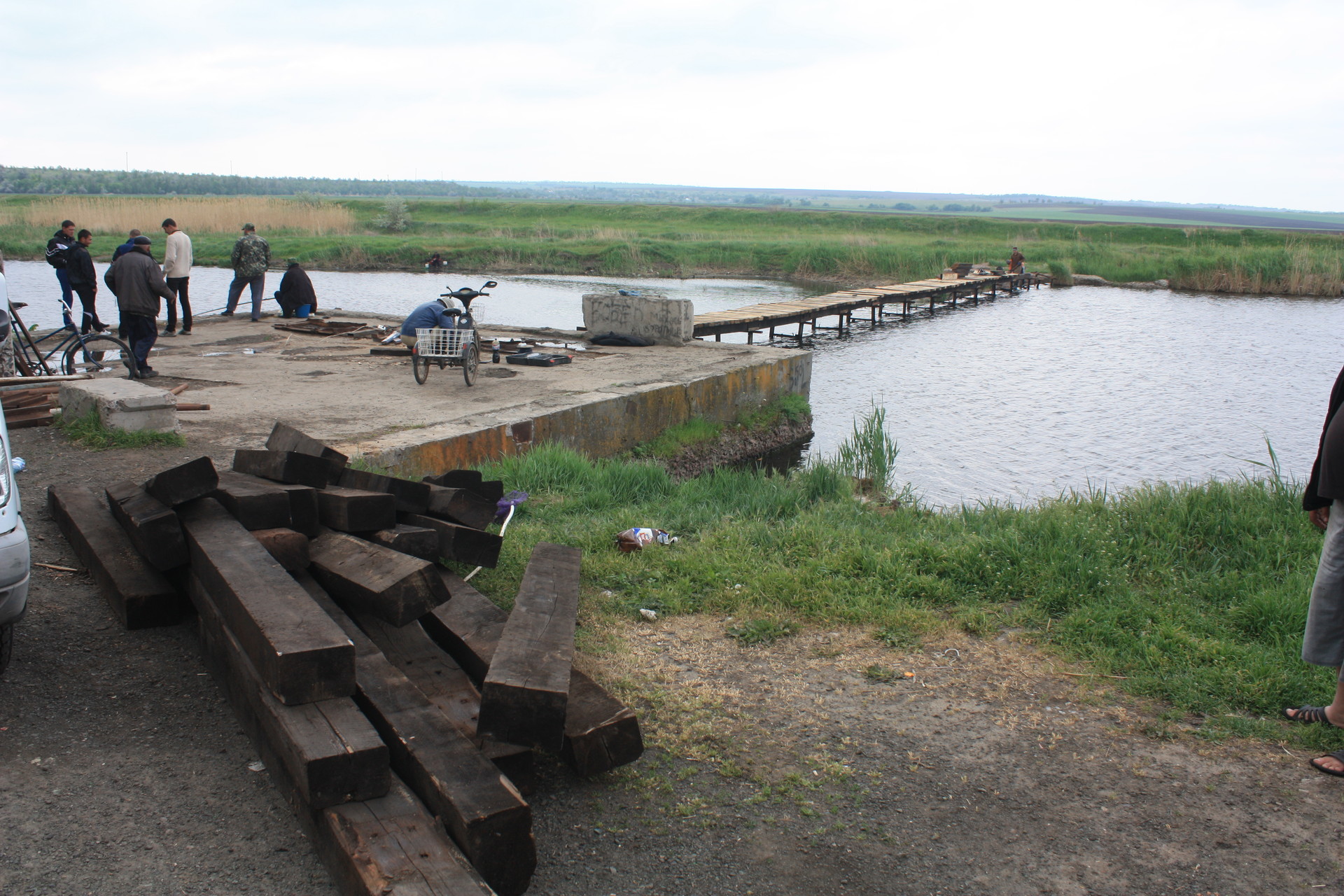 восстановление моста через базавлук подходит к концу (видео) - изображение 2 восстановление моста через базавлук подходит к концу (видео) - изображение 2