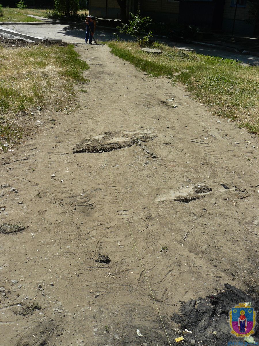 на центральній,57 завершено ремонт внутрішньоквартальної території - изображение 1 на центральній,57 завершено ремонт внутрішньоквартальної території - изображение 1