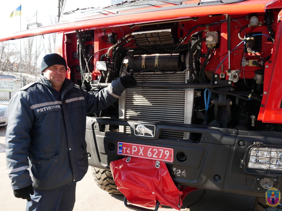 покровским спасателям презентовали новую машину - изображение 2