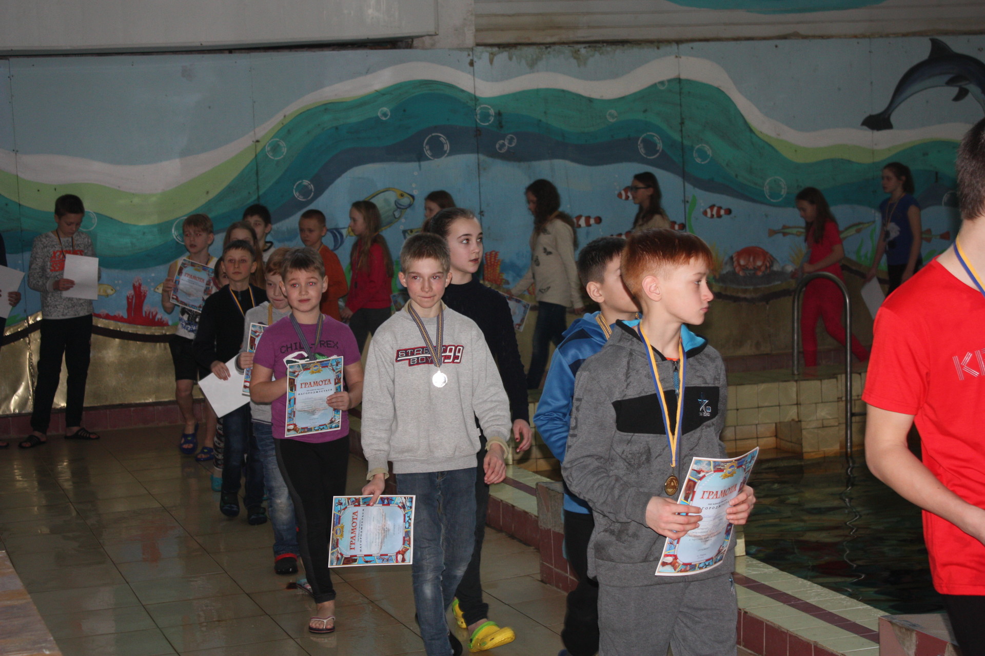 в бассейне соревновались юные пловцы (видео) - изображение 1