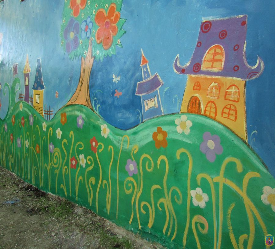 в парке появилась новая картина, созданная юными художниками города - изображение 3 в парке появилась новая картина, созданная юными художниками города - изображение 3