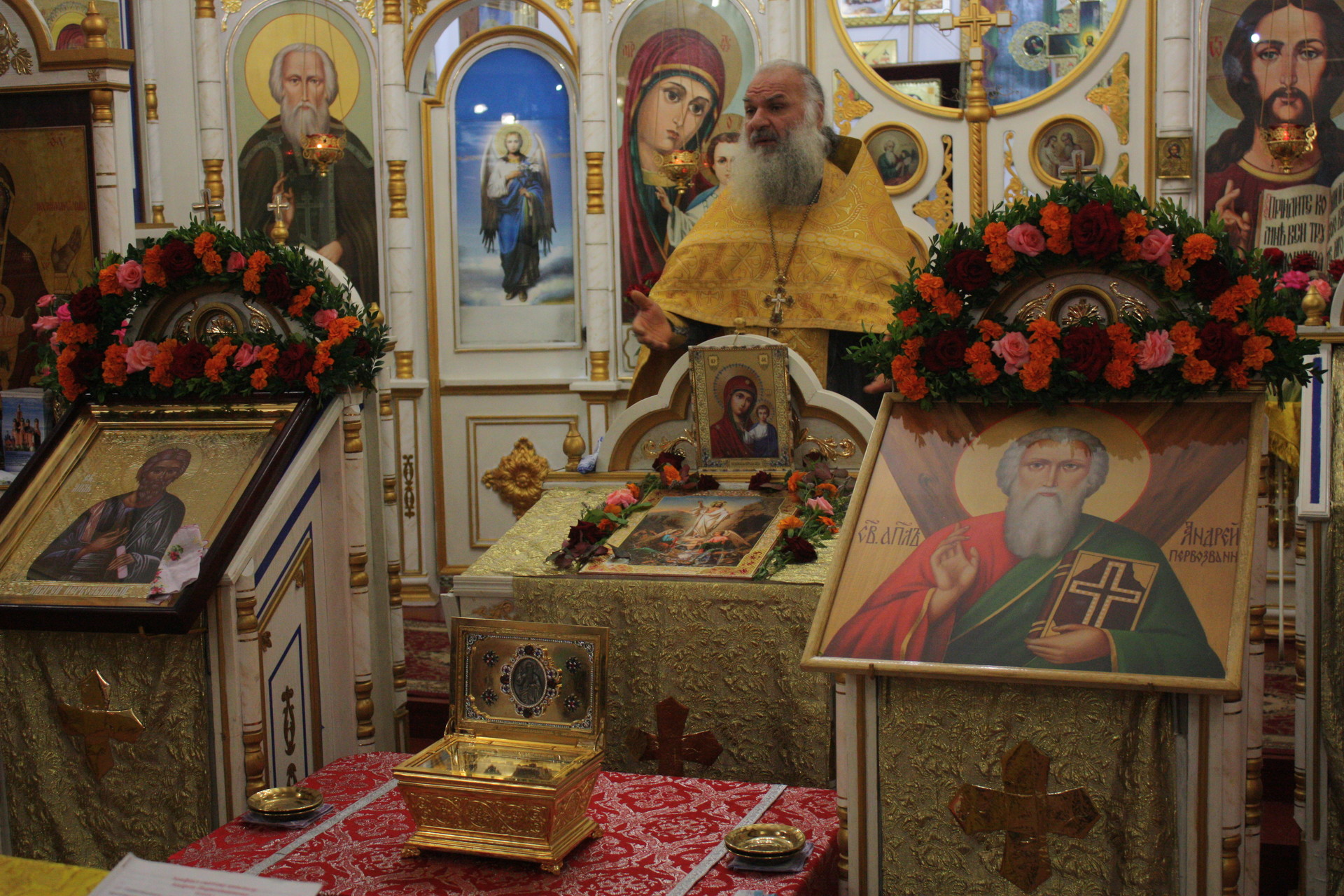 в покров прибыли мощи апостола андрея первозванного (фото, видео) - изображение 2