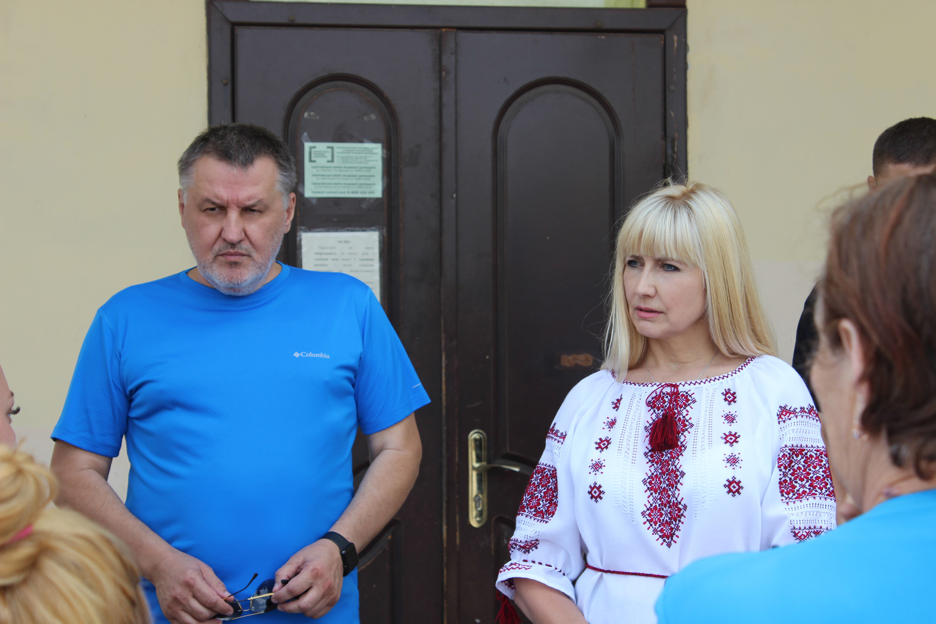 олександра сотула зустрілася з мешканцями придніпровського (відео) - изображение 2