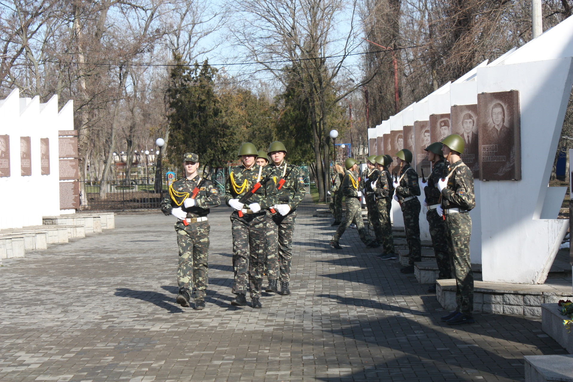 в покрове чествовали участников боевых действий на территории других государств (фото, видео) - изображение 1