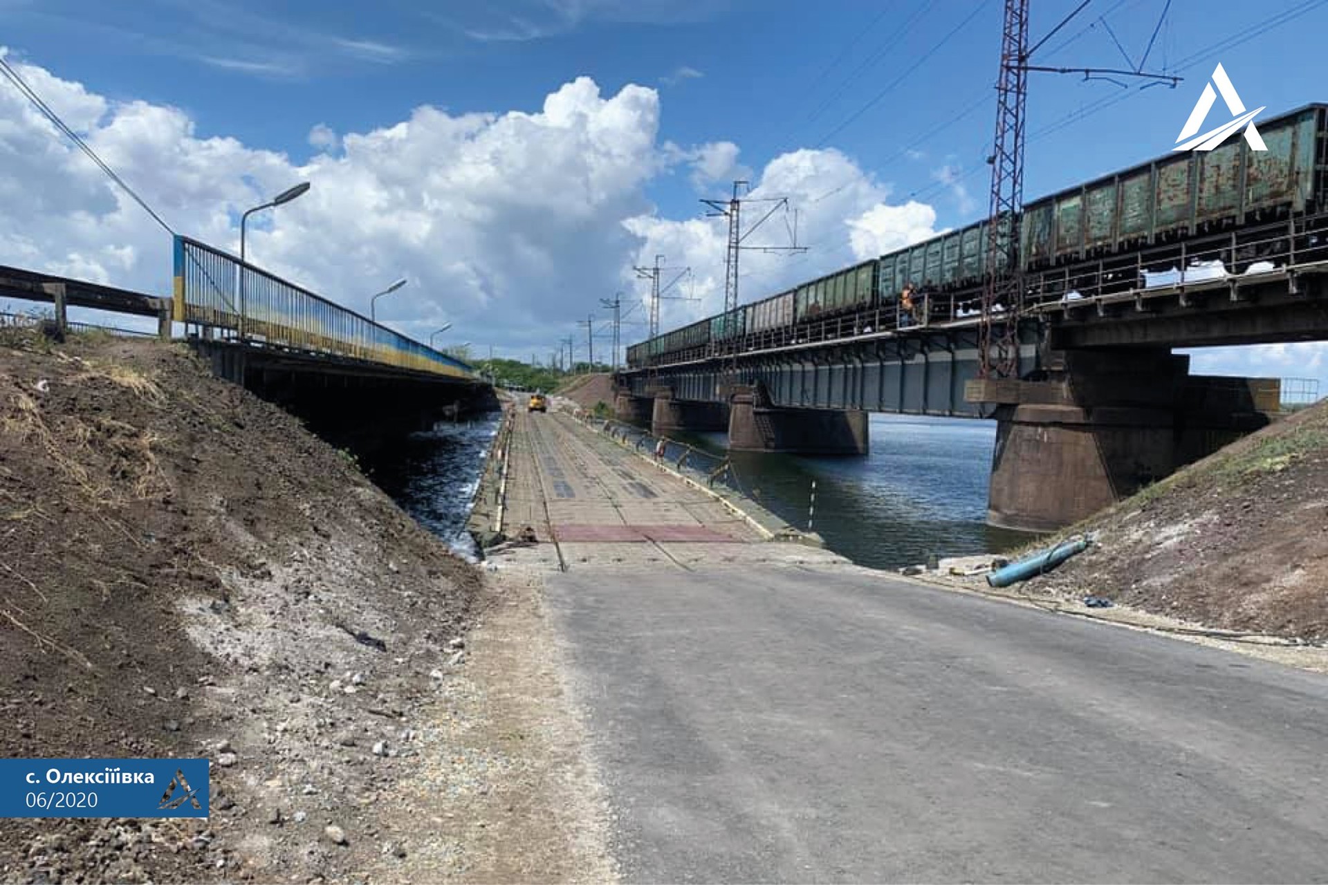 понтонна переправа поблизу олексіївки розпочала роботу! - зображення 2