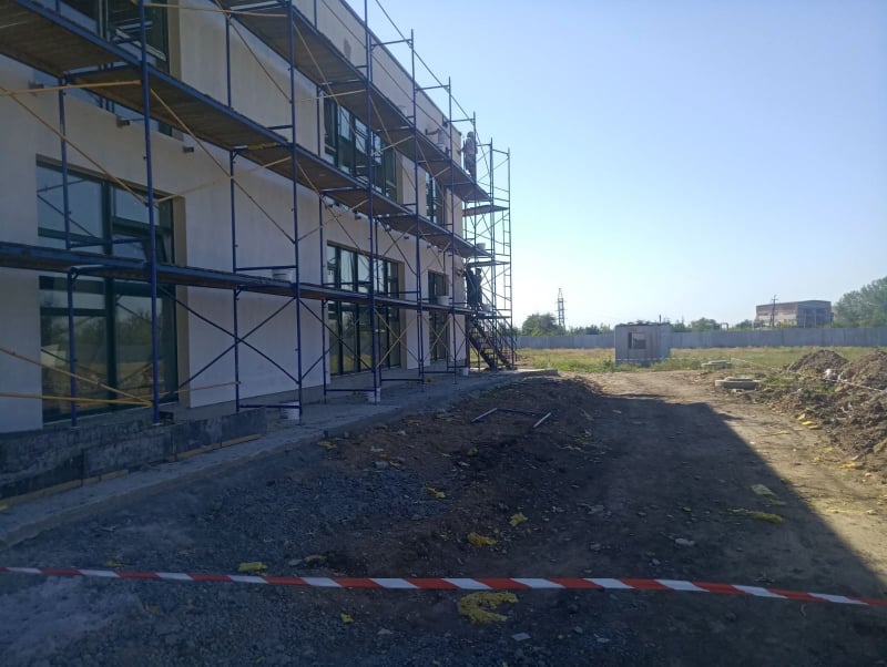 у покрові виконали вже близько 80% робіт з будівництва нового дитсадка - зображення 1 у покрові виконали вже близько 80% робіт з будівництва нового дитсадка - зображення 1