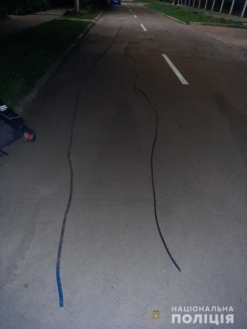 у покрові поліцейські на місці злочину затримали серійного крадія телефонного кабелю - зображення 1 у покрові поліцейські на місці злочину затримали серійного крадія телефонного кабелю - зображення 1