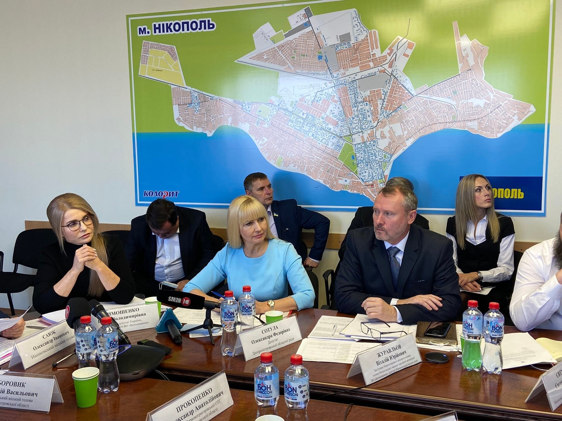 в нікополі за участю юлії тимошенко відбулося засідання правління асоціації громад зон спостереження аес - зображення 1